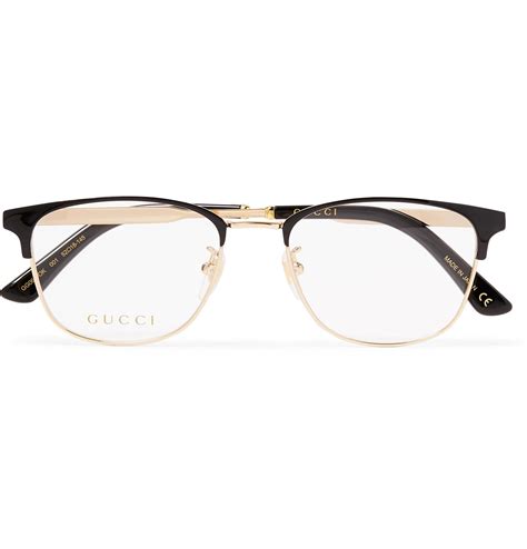 gucci frames men metal|Gucci prescription frames for men.